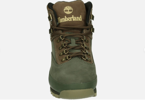 Timberland Euro Hiker Mid Boot Dark Green Nubuck TB0A5ZHH Men - Gently Used